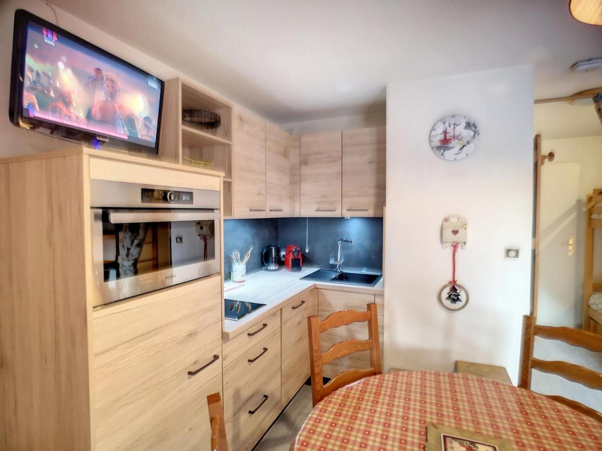 Les Menuires: 2 Pieces, 4 Pers, Pied Des Pistes, Parking Gratuit - Fr-1-178-100 Apartment Saint-Martin-de-Belleville Bagian luar foto